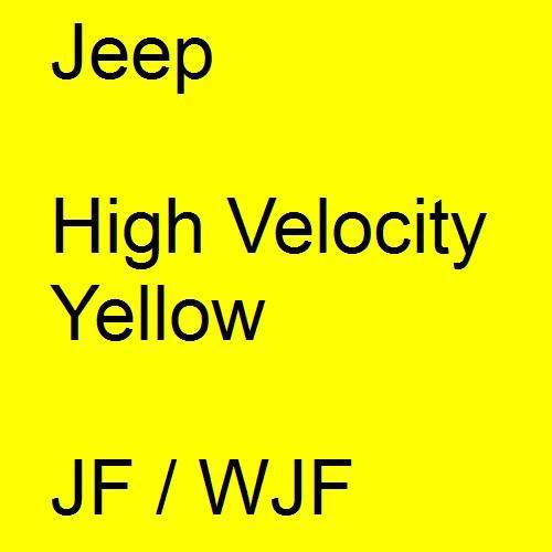 Jeep, High Velocity Yellow, JF / WJF.